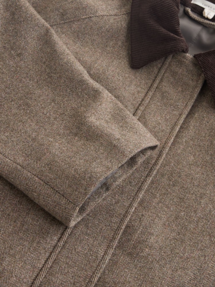 Laura Ashley Brown Heritage Zip through Jacket - Image 2 of 3 Laura Ashley Brown Heritage Zip through Jacket - Image 2 of 3