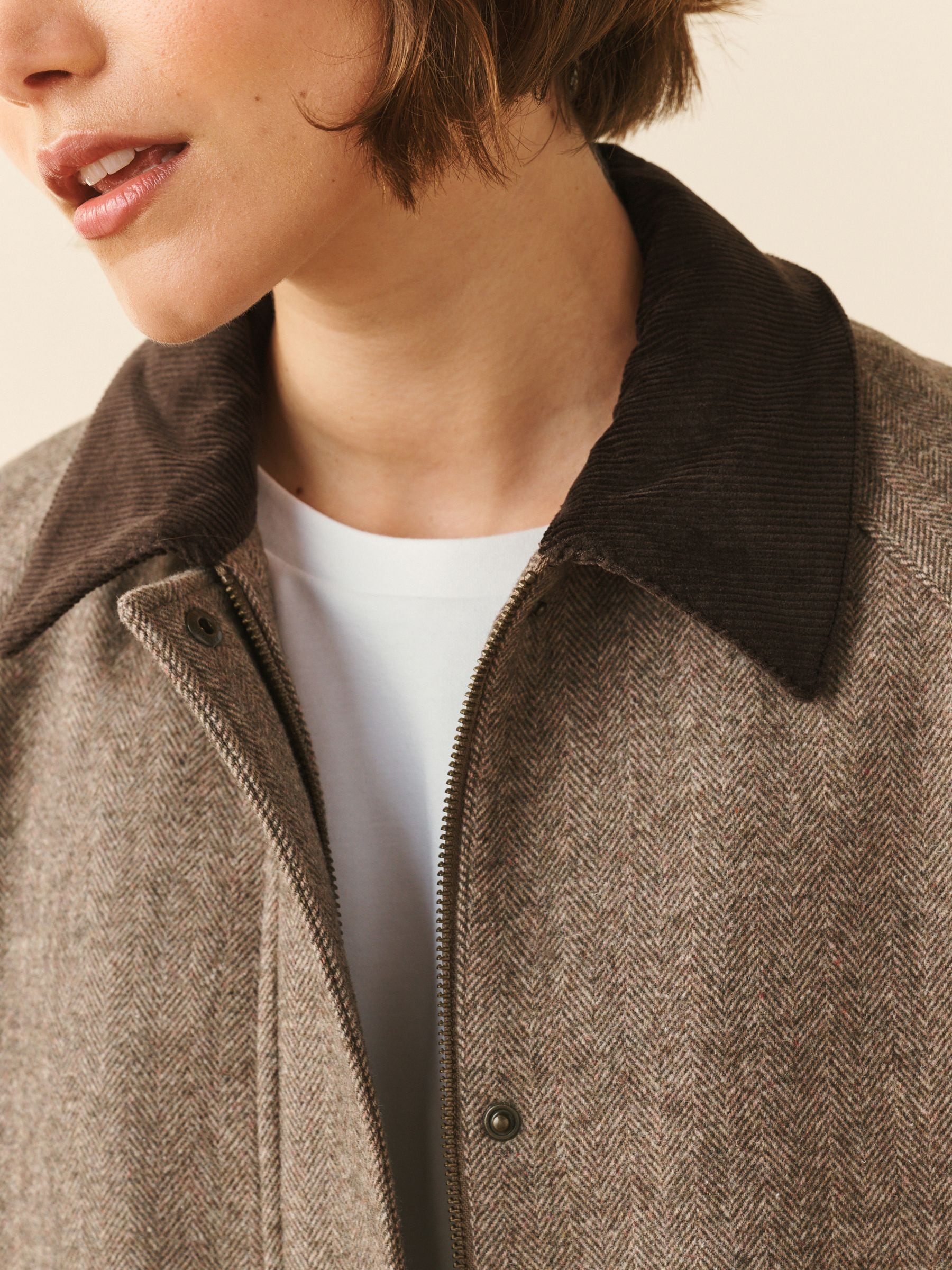 Buy Laura Ashley Brown Heritage Zip through Jacket from the Next
