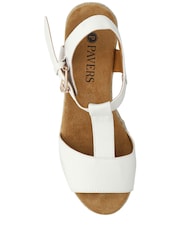 Pavers White Casual Buckled Espadrilles - Image 5 of 5