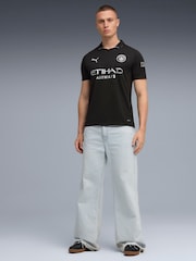Puma Black Mens Manchester City 25/26 Away Football Shirt - Image 3 of 6