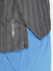 adidas Black Adi365 Climacool+ Engineered T-Shirt - Image 4 of 7