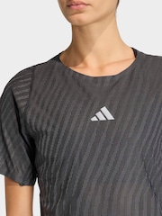 adidas Black Adi365 Climacool+ Engineered T-Shirt - Image 5 of 7