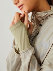 adidas Brown adidas Running Reflective Jacket - Image 4 of 4