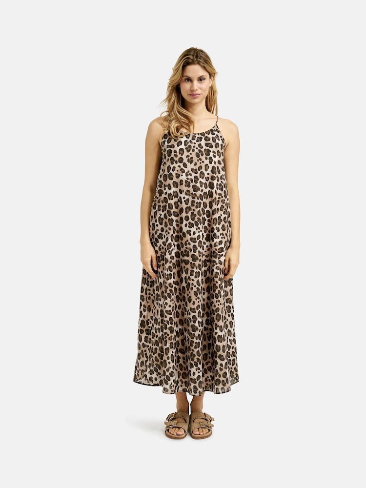 Smith & Soul Animal Print Cotton Dress - Image 1 of 5 Smith & Soul Animal Print Cotton Dress - Image 1 of 5