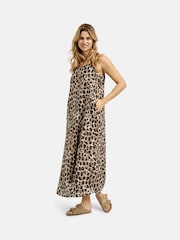 Smith & Soul Animal Print Cotton Dress - Image 3 of 5