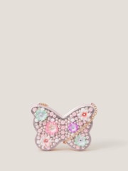 Monsoon White Embellished Butterfly Bag - Image 1 of 4