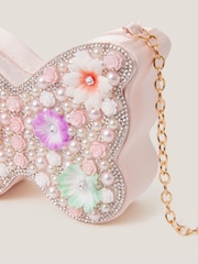 Monsoon White Embellished Butterfly Bag - Image 4 of 4