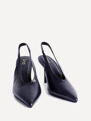 Linzi Blue Blaze Ankle Boots With Stacked Heel - Image 3 of 5