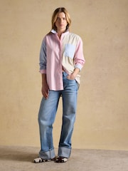 Joules Boyfriend Fit Hotchpotch Striped Oxford Shirt - Image 3 of 11