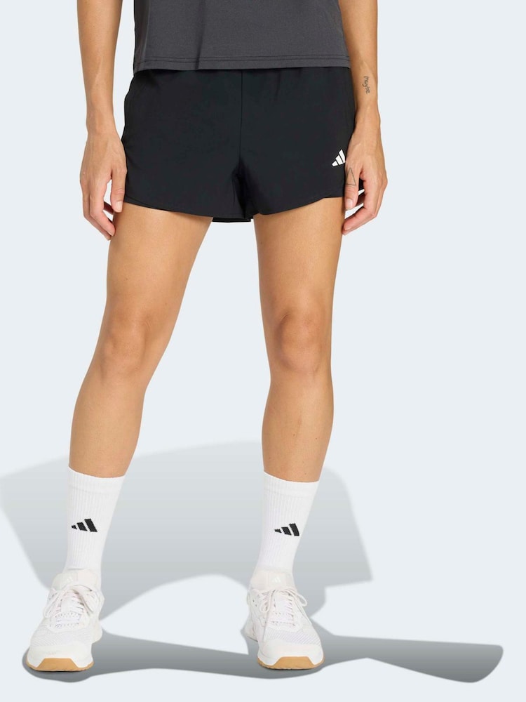 adidas Black Workout Essentials 2In1 Shorts - Image 1 of 5