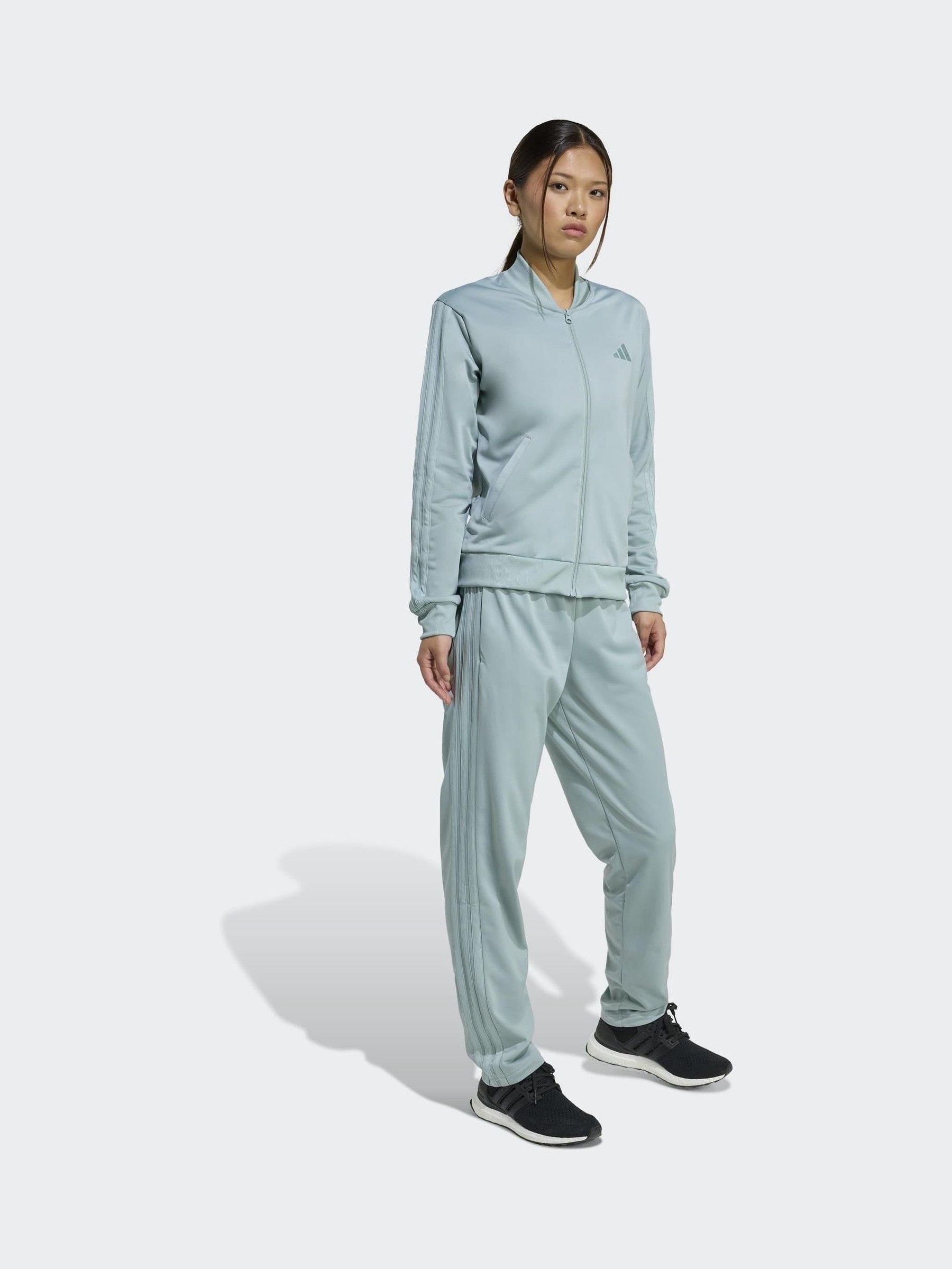  ジャージ ジャケット グレー×ミント Buy adidas Light Green Essentials 3-Stripes Tracksuit from Next USA