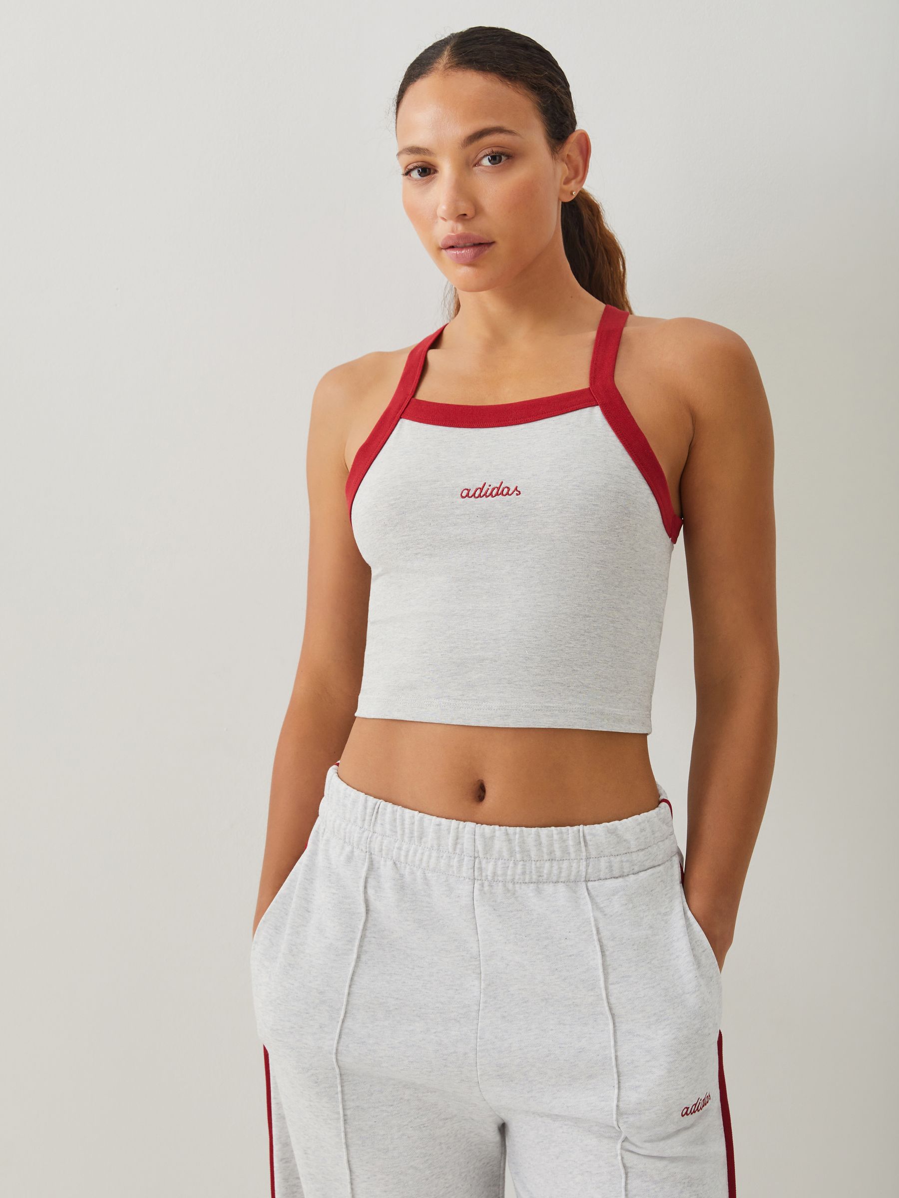 Buy adidas Grey Seasonal Essentials Colorpop Vest With Embroidered