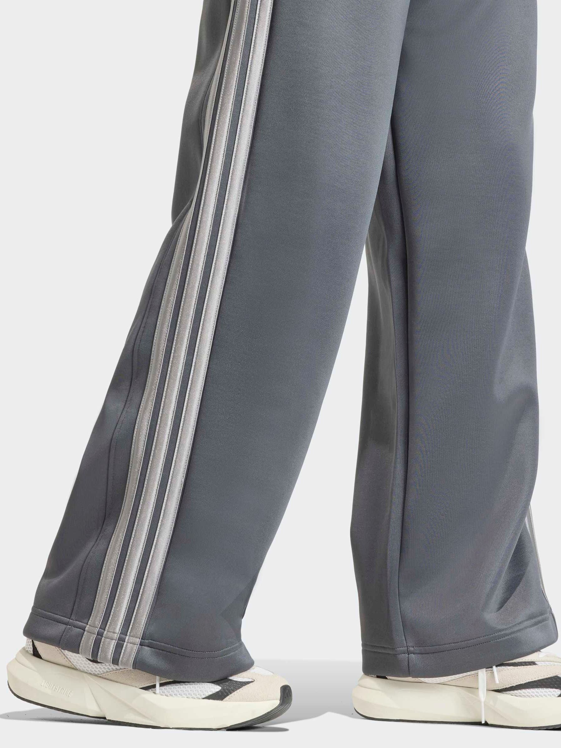 Buy adidas Dark Grey Stadium Loose Fit 3-Stripes Trackpant