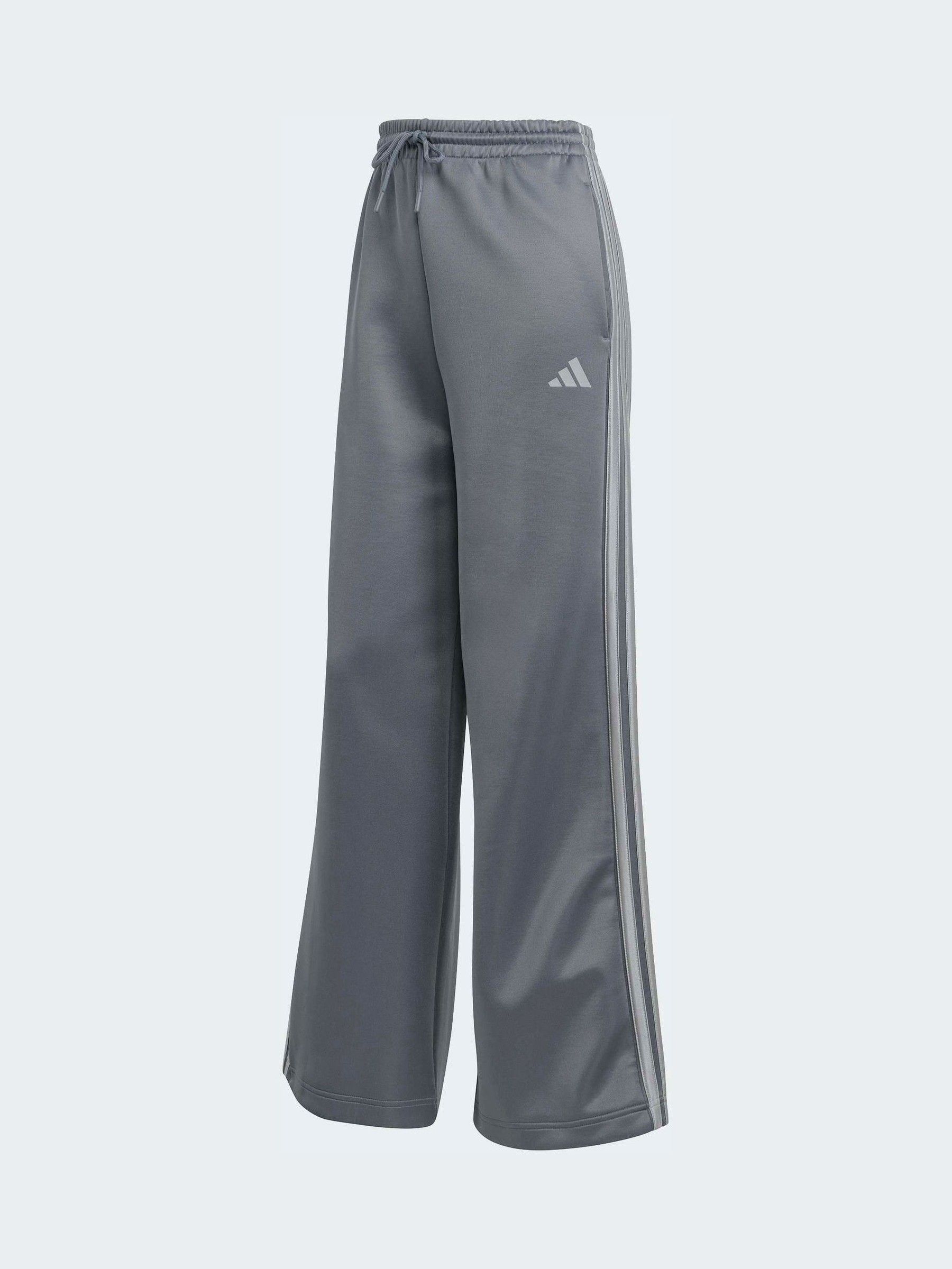 Buy adidas Dark Grey Stadium Loose Fit 3-Stripes Trackpant