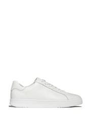 FitFlop Mens Rally II Tumbled Leather Sneakers - Image 2 of 5
