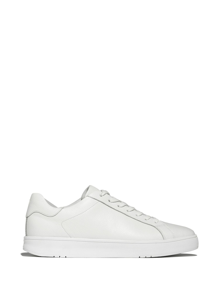 FitFlop Mens Rally II Tumbled Leather Sneakers - Image 2 of 5