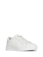 FitFlop Mens Rally II Tumbled Leather Sneakers - Image 3 of 5