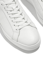 FitFlop Mens Rally II Tumbled Leather Sneakers - Image 5 of 5