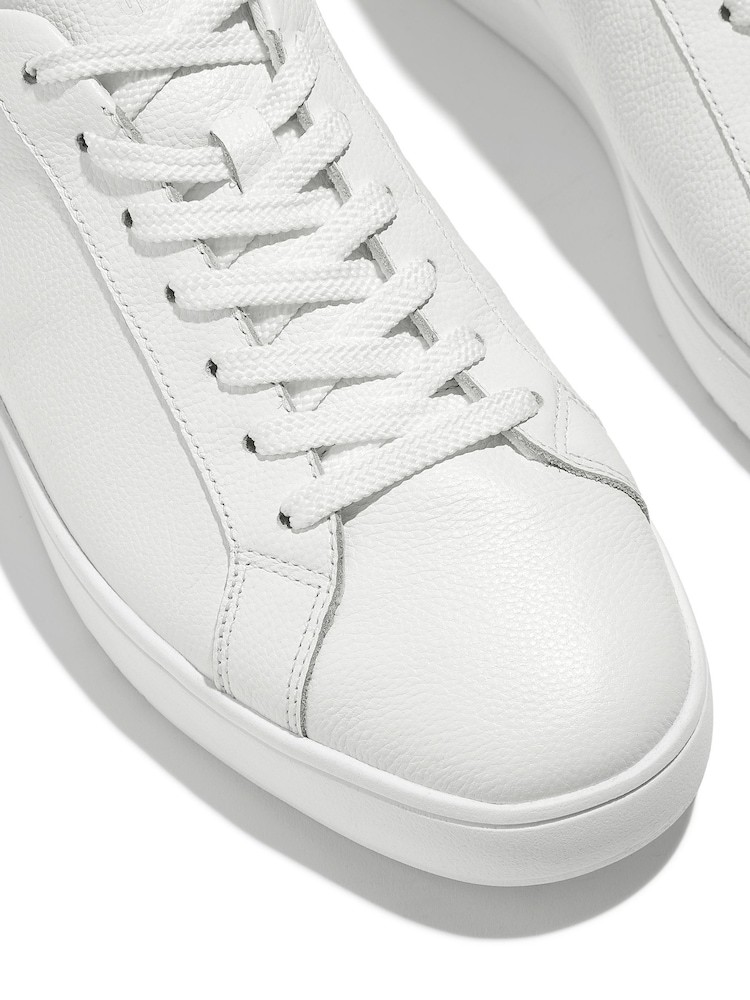 FitFlop Mens Rally II Tumbled Leather Sneakers - Image 5 of 5