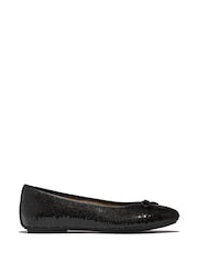 FitFlop Delicato Bow Sequin Ballet Flats - Image 3 of 7