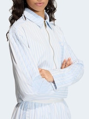 adidas originals Blue Poplin Shirt - Image 5 of 5