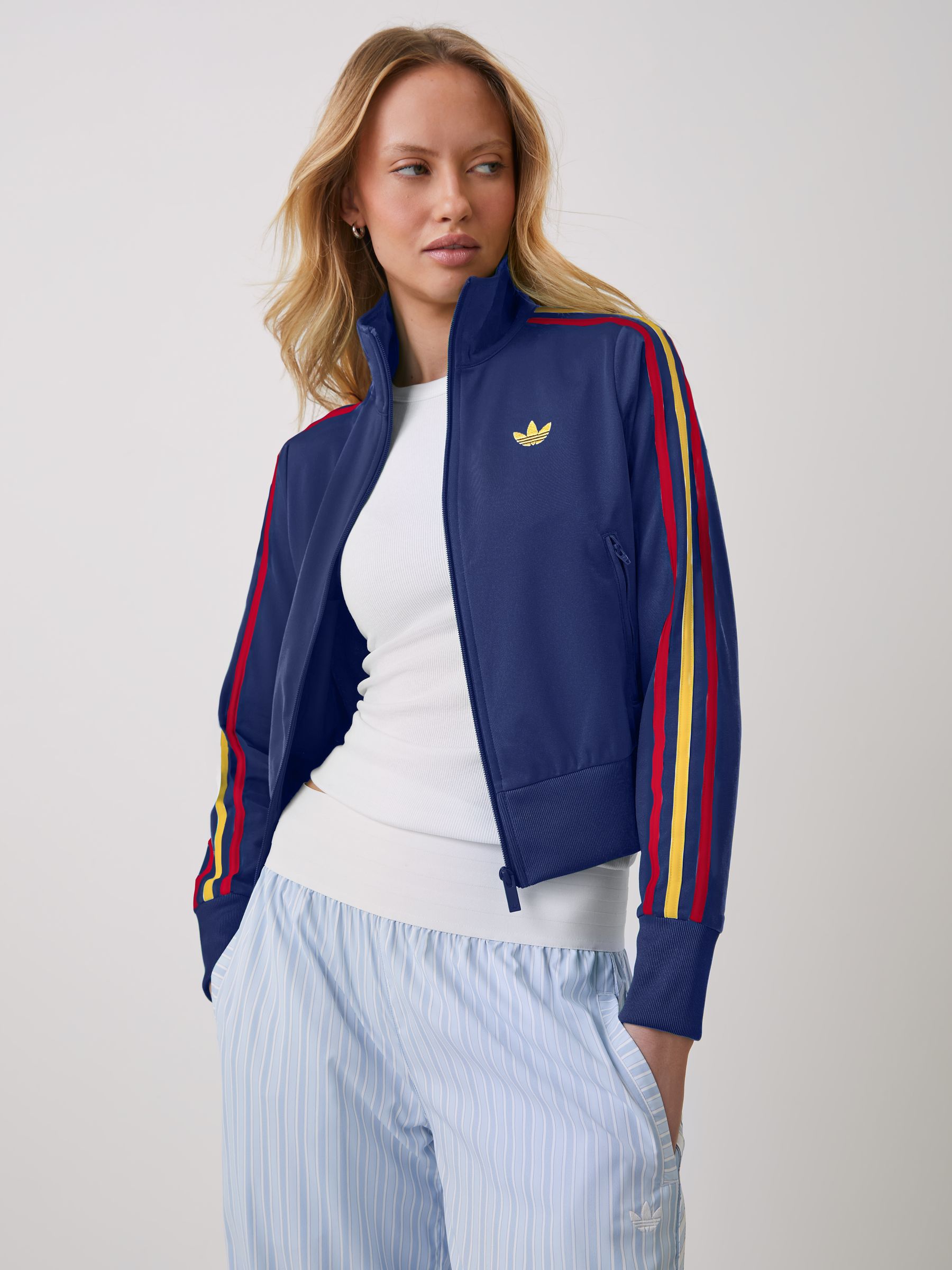 Buy adidas originals Blue Firebird Classic Track Top from Next USA