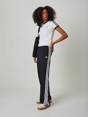 Vit - Adidas Original 3-Randiga Slim T-shirt - Bild 5 av 7