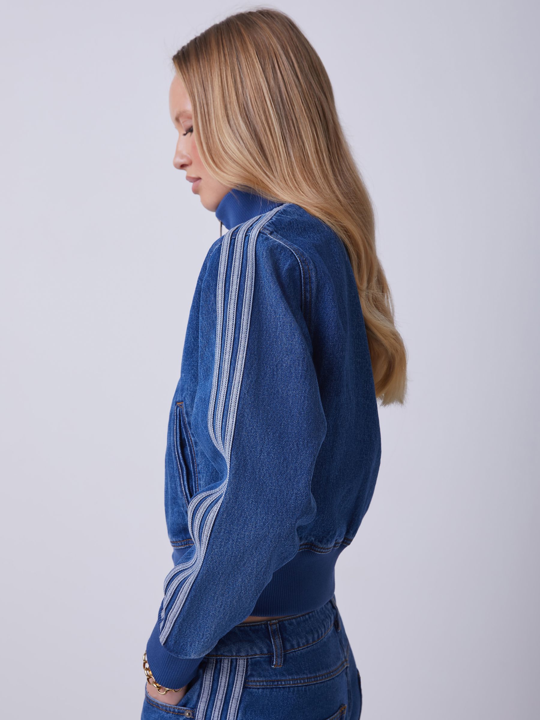 Buy adidas Originals Red Firebird Track Top Denim from Next South