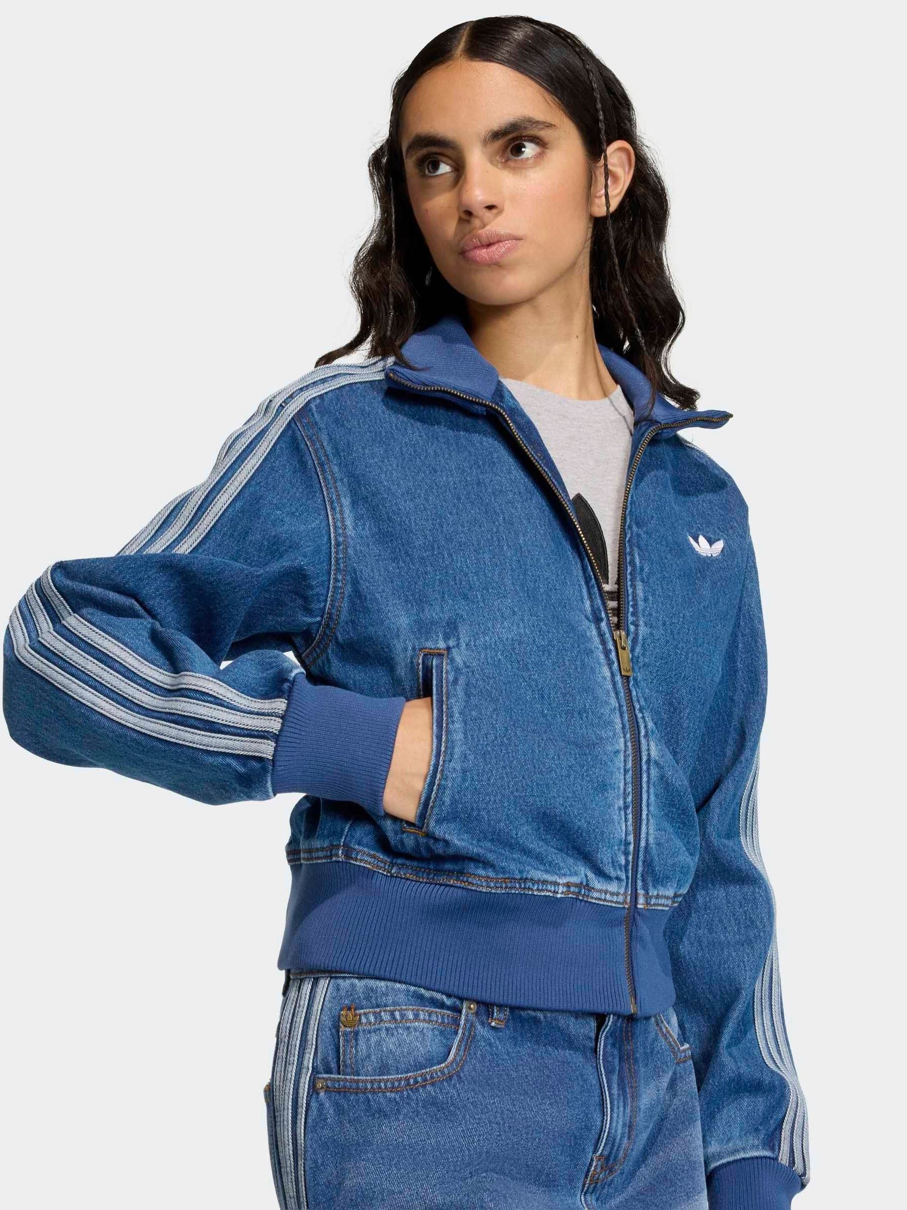 Buy adidas Originals Red Firebird Track Top Denim from the Next UK