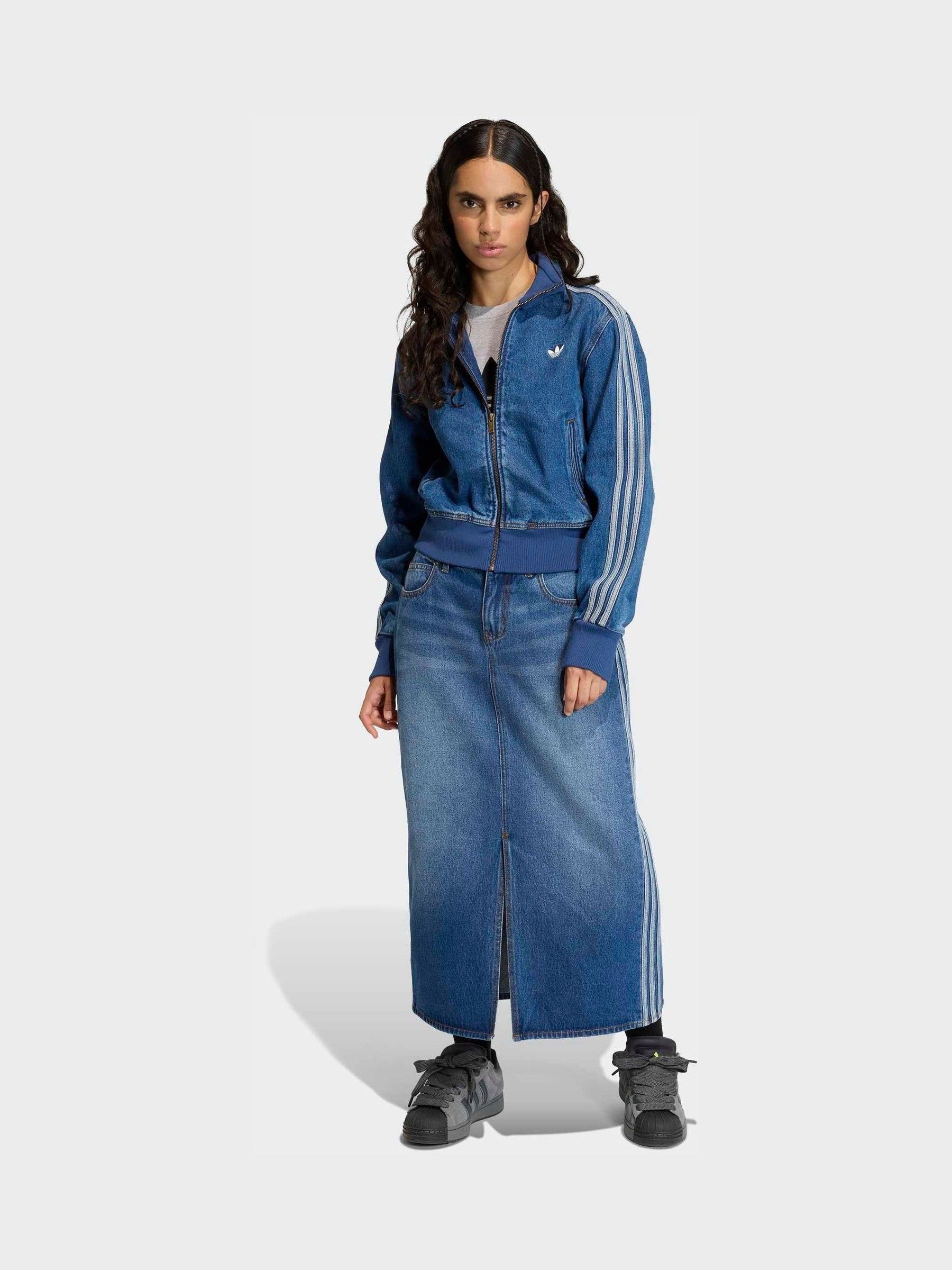 Buy adidas Originals Red Firebird Track Top Denim from Next South