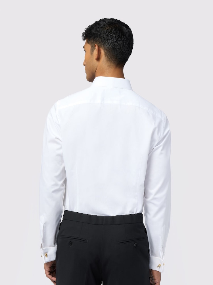 Ted Baker Tailoring Slim Ottila Stretch Dc White Shirt - Image 2 of 3