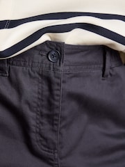 Joules Navy Chino Shorts with Elasticated Waist - Image 5 of 7