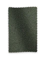 Casual Boucle Olive Green Ashton Upholstered Storage Stool - Image 9 of 9