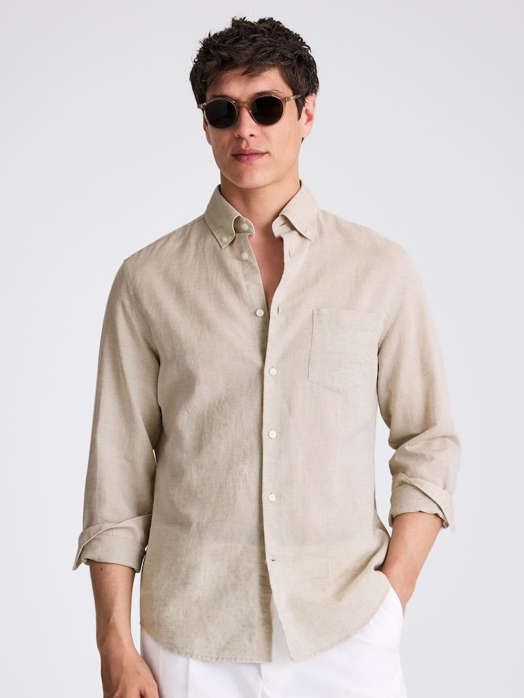 MOSS Lightweight Linen Shirt - Imagem 1 de 4