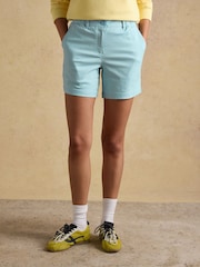 Joules Blue Chino Shorts with Elasticated Waist - Image 1 of 7