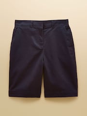 Joules Navy Bermuda Chino Shorts With Elasticated Waist - Image 6 of 6