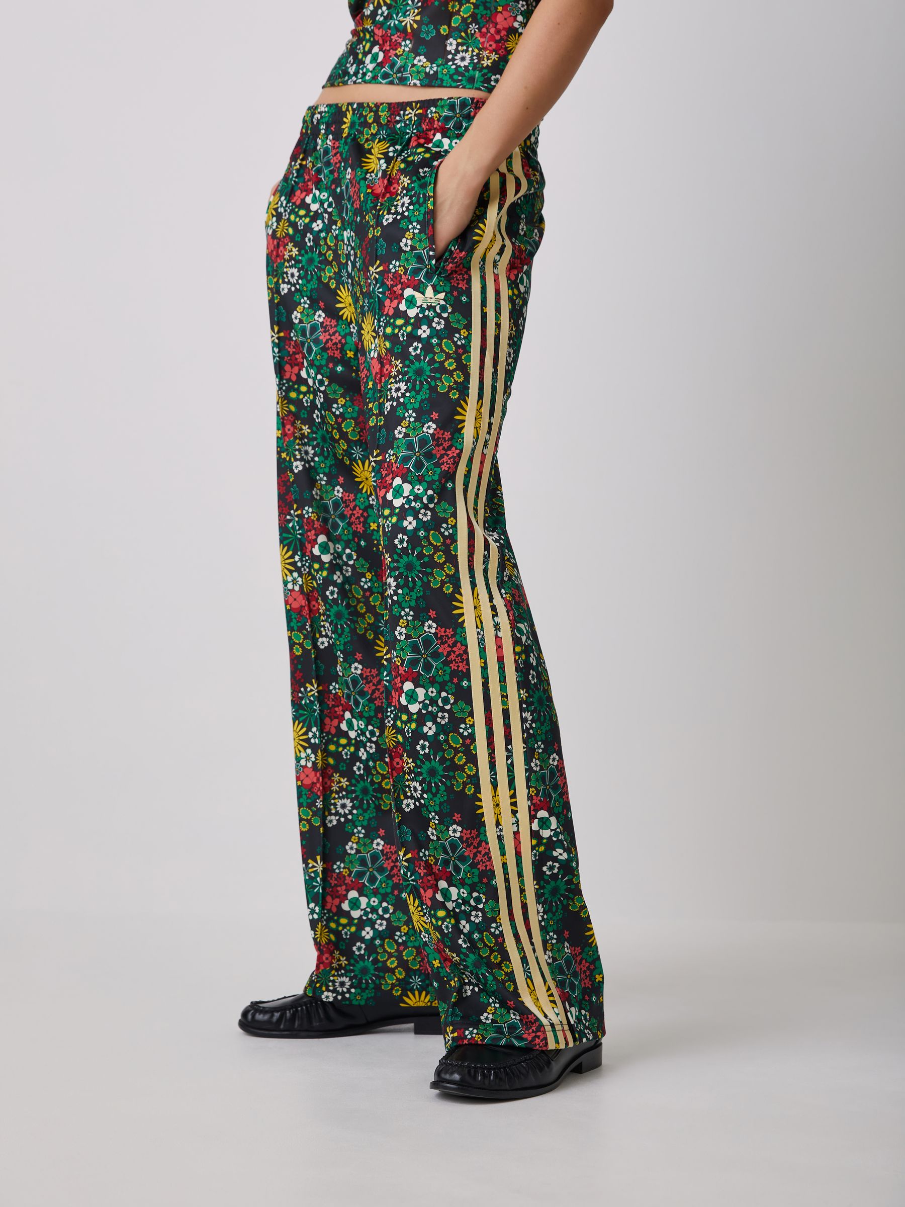 Buy adidas Originals Black x Liberty London Firebird Trackpants