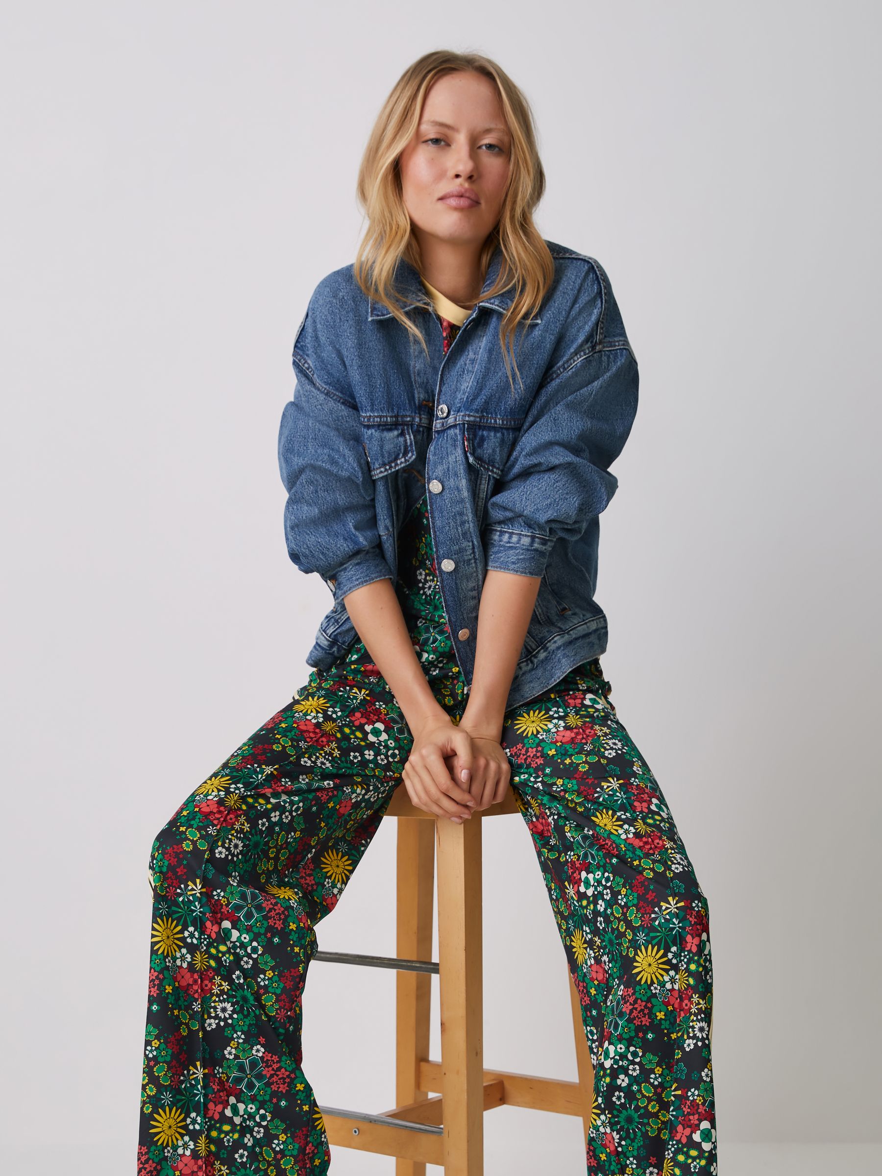 Buy adidas Originals Black x Liberty London Firebird Trackpants