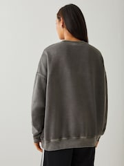 შავი - adidas Originals Essential Linear Sweatshirt - სურათი 3 6-დან