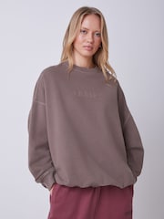 ყავისფერი - adidas Originals Essential Linear Sweatshirt - სურათი 1 4-დან