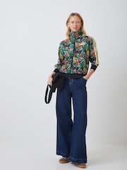 adidas Originals Black X Liberty London Firebird Tracktop - Image 2 of 5