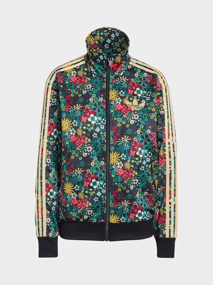 adidas Originals Black X Liberty London Firebird Tracktop - Image 5 of 5