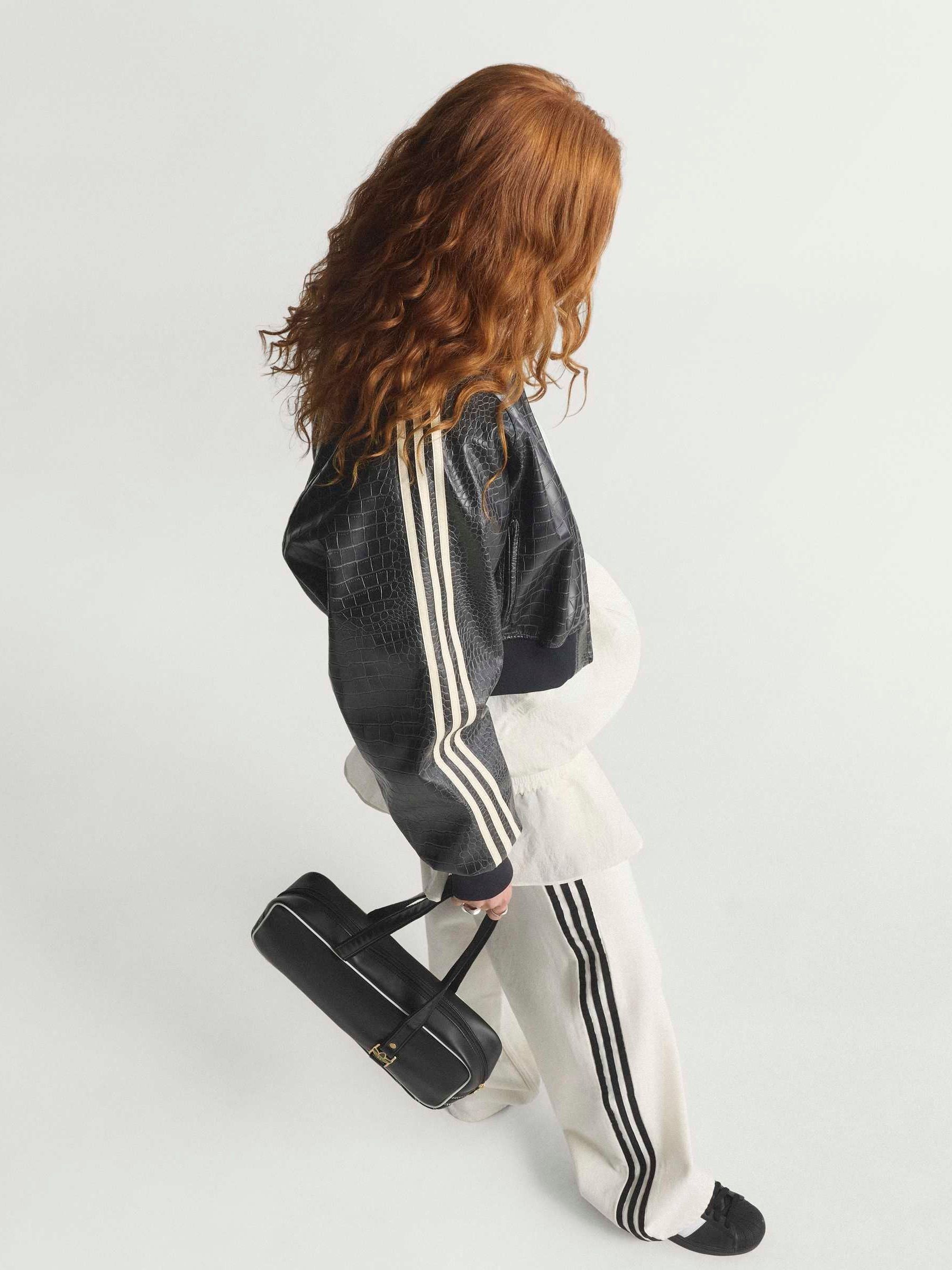 Comprar Preto - Jaqueta adidas Originals Snake de couro sintético
