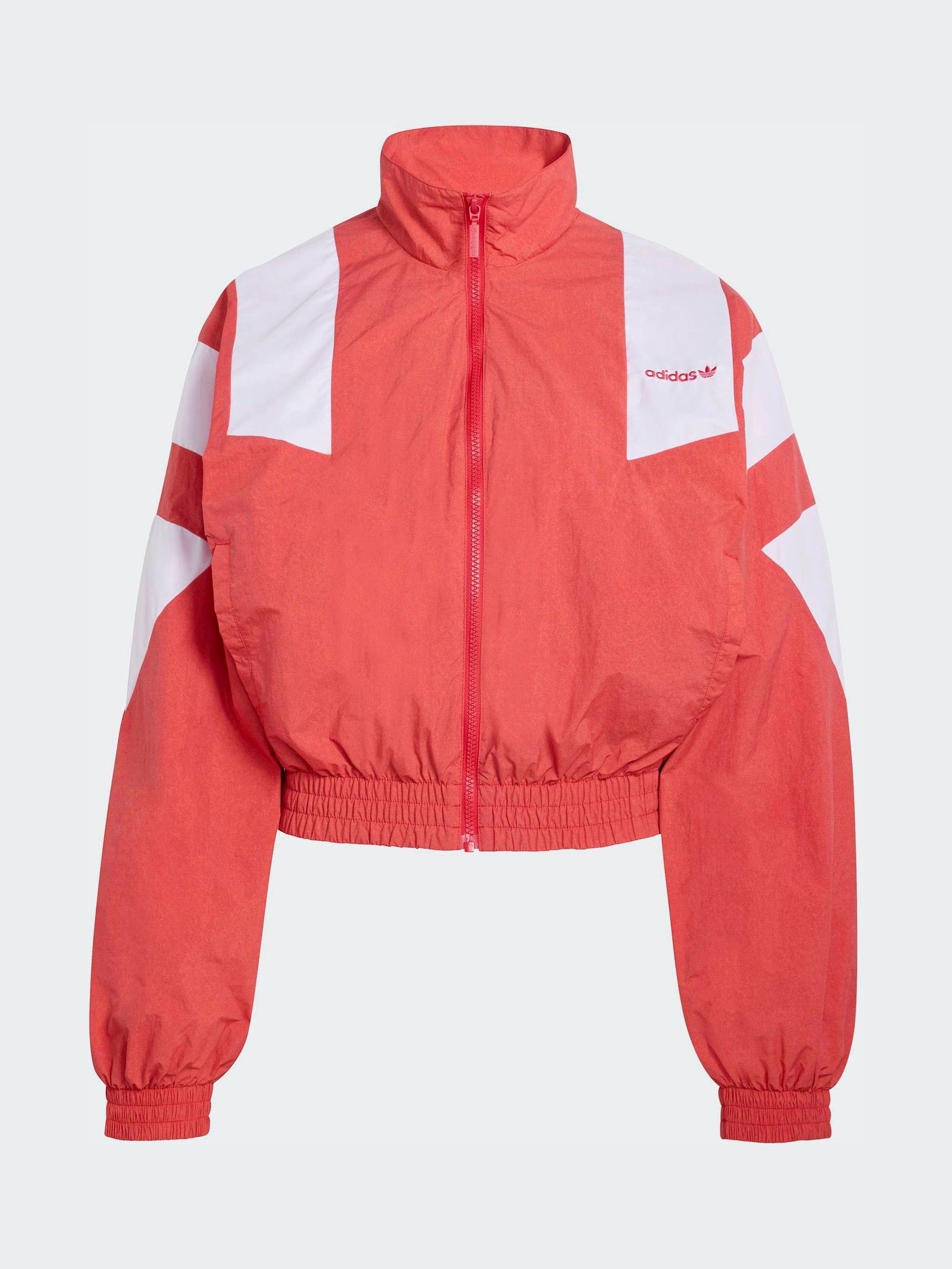 Buy adidas Originals Red Blocked Washed Zip Track Top from Next