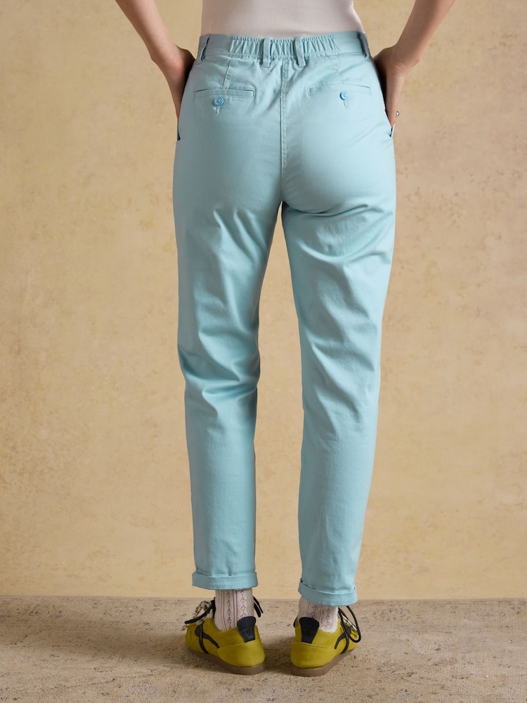 Joules Blue Straight Leg Chino Trouser - Image 2 of 7