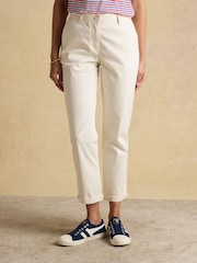 Joules Cream Straight Leg Chino Trouser - Image 1 of 8
