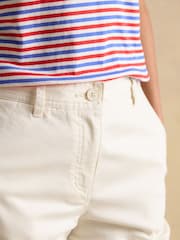Joules Cream Straight Leg Chino Trouser - Image 3 of 8