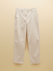 Joules Cream Straight Leg Chino Trouser - Image 8 of 8