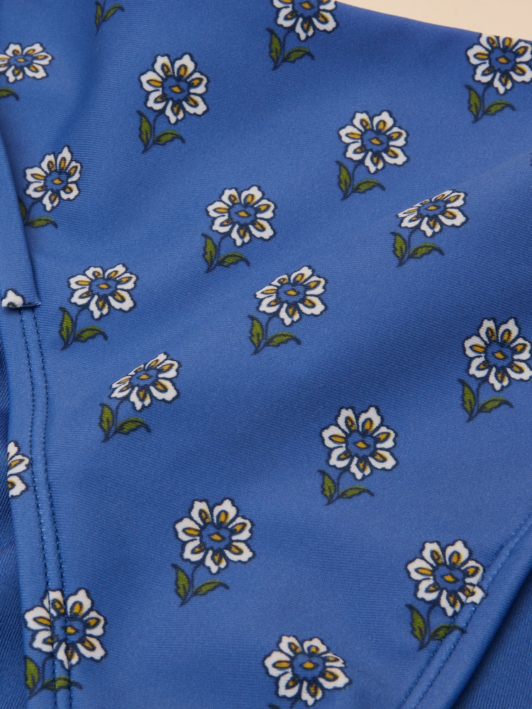 Joules Blue Foulard Tie Bikini Bottom - Image 7 of 7