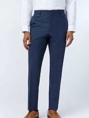 Ted Baker Tailoring Blue Performance Panama Trousers - Imagen 1 de 3